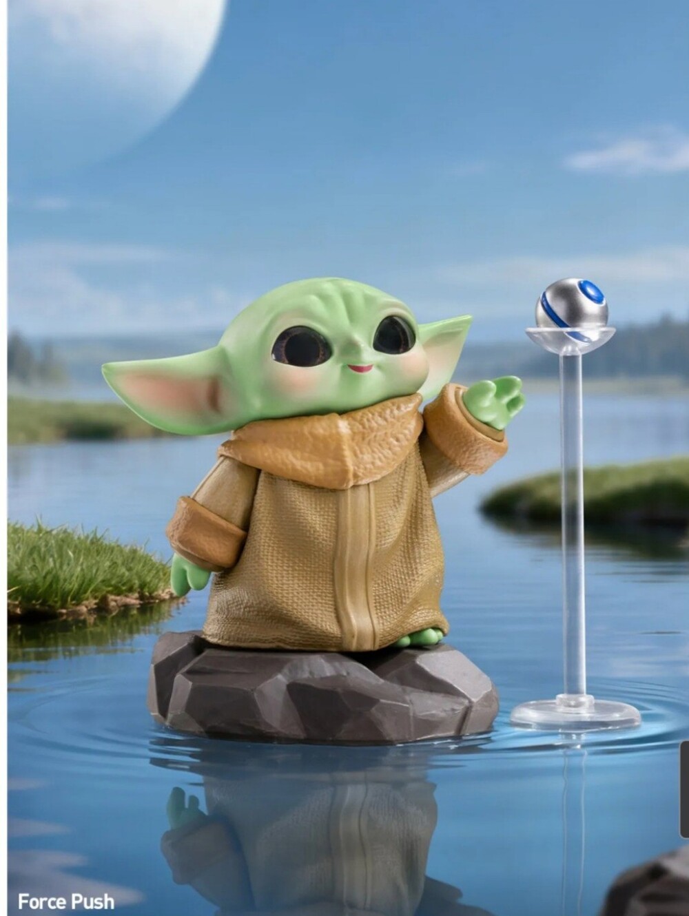 POP MART Star Wars Grogu Tiny But Mighty Figure – Force Push